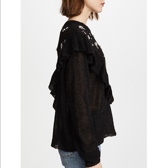 NWT Wildfox Baume Beaded Sweater - Picture 2 of 8